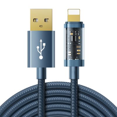 Joyroom S-UL012A12 USB-A to Lightning 2.4A Data Cable 1.2m-Blue