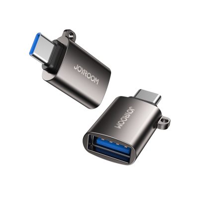 Joyroom S-H151 Type-C male to USB female adapter-maroon
