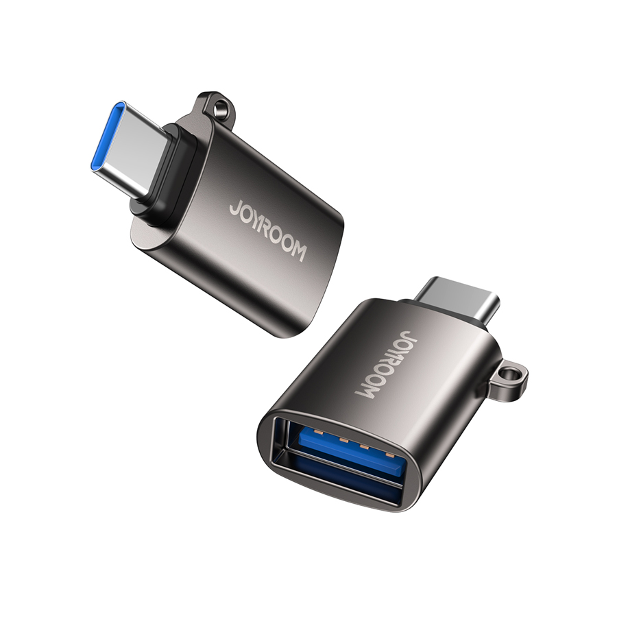 Joyroom S-H151 Type-C male to USB female adapter-maroon
