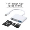 Joyroom S-H142 Lightning to USB  OTG card reader 7cm-white