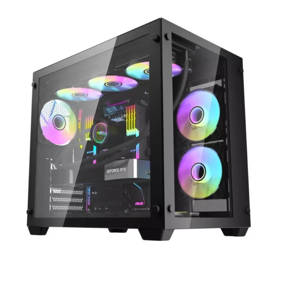 Darkflash C285 Gaming Case Black