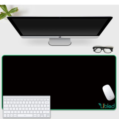 LibLad Mouse Pad Black 3XL 1250x600mm - 3mm thick