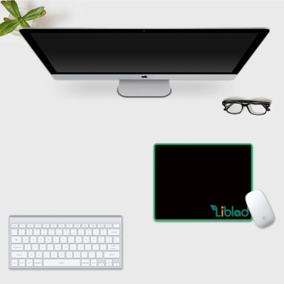 LibLad Mouse Pad Black XL 450x350mm - 3mm thick