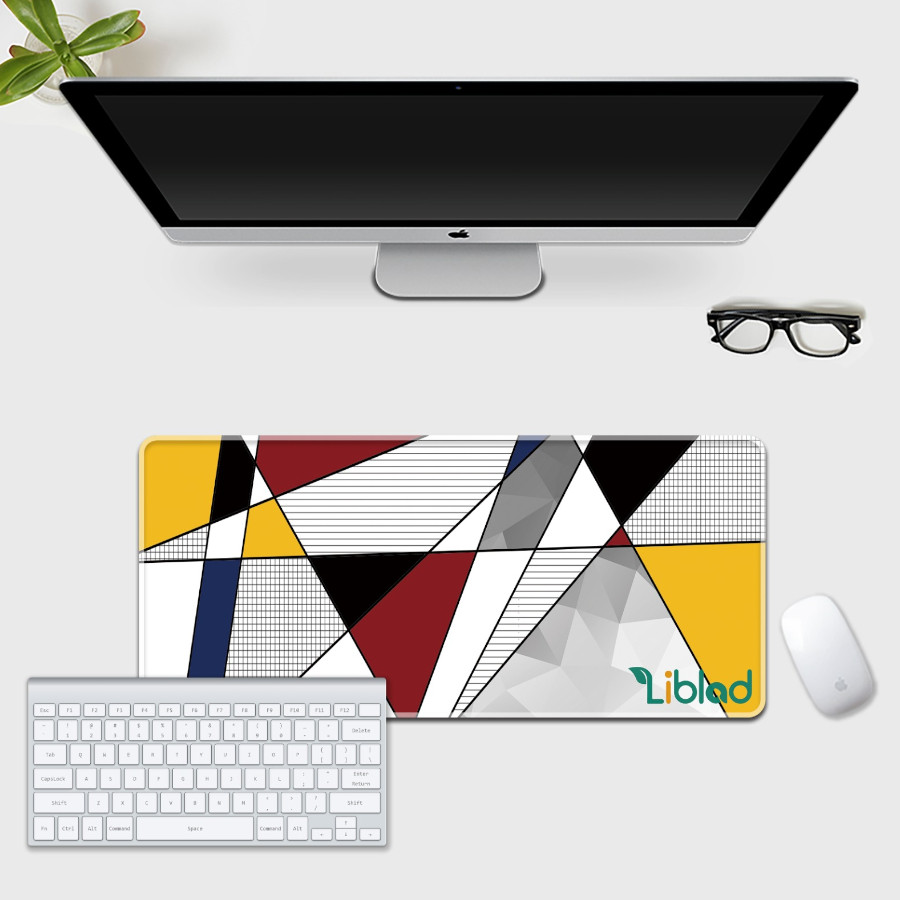 LibLad Mouse Pad Collage XL 900x400mm - 3mm thick