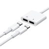 Joyroom S-Y104 Ben Series double lightning adapter-White