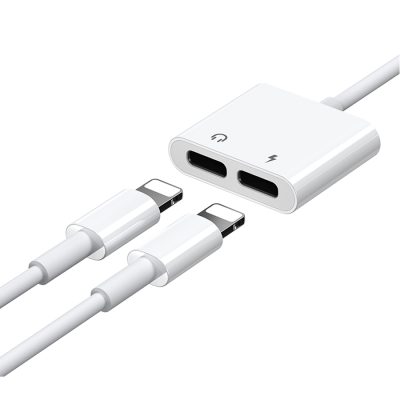 Joyroom S-Y104 Ben Series double lightning adapter-White