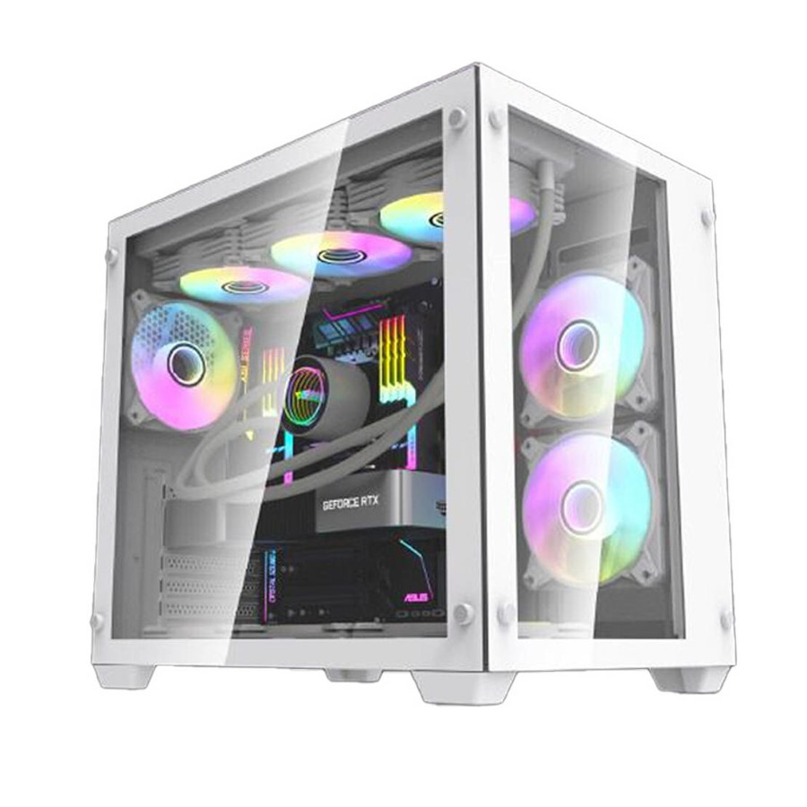 Darkflash C285 Gaming Case White