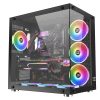 Xigmatek Aquarius Plus Tower Casing with 6 RGB FAN