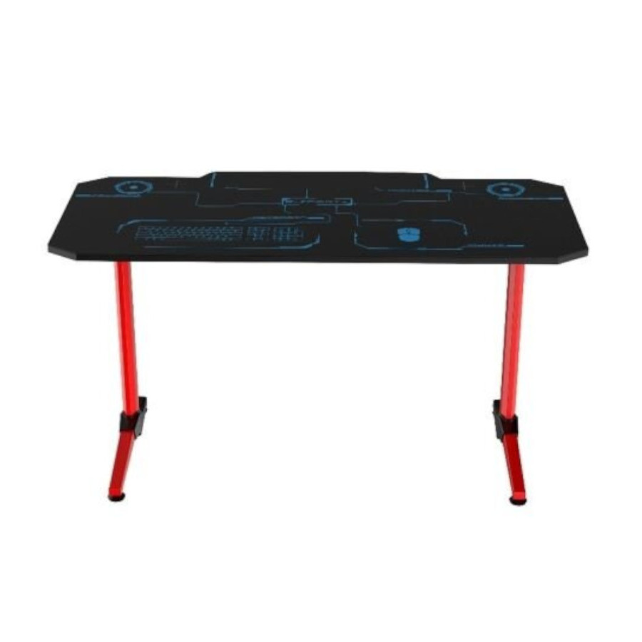 Anda Seat 1400-07 Gaming Desk - Red/Black | Ad-D-1200-04-Br