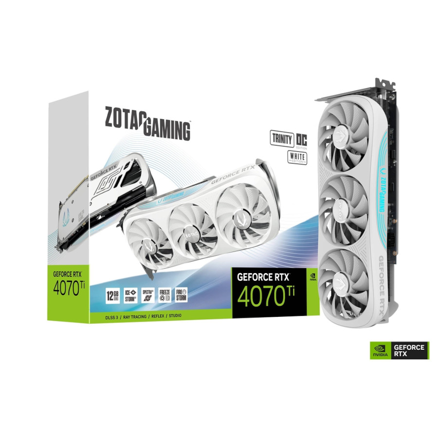 Zotac Geforce RTX 4070 TI SUPER TRINITY OC WHITE 16GB GDDR6X