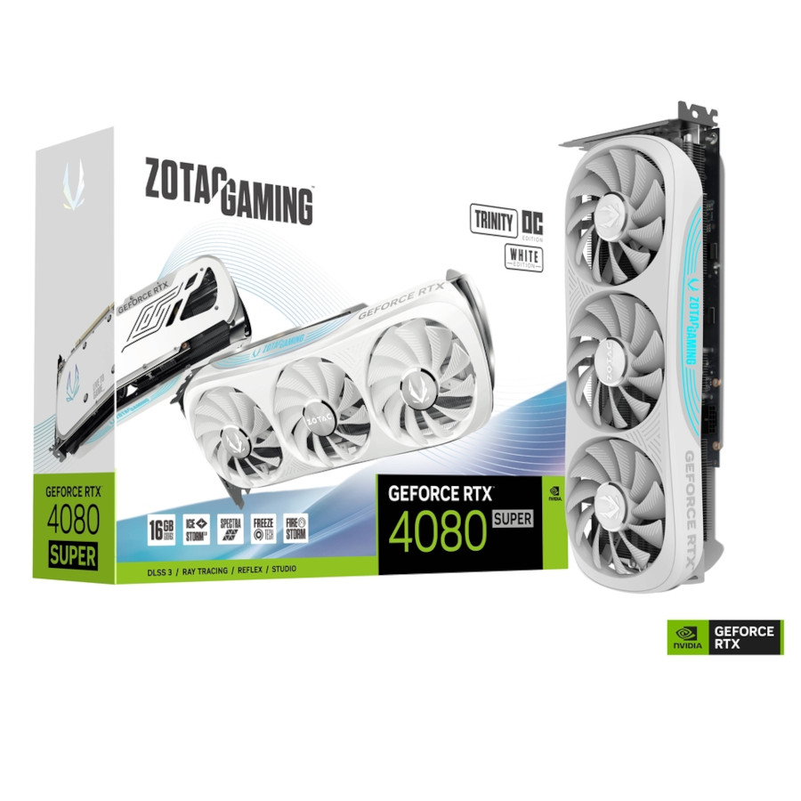 Zotac Geforce RTX 4080 SUPER TRINITY OC WHITE 16GB GDDR6X