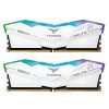 TEAMGROUP T-Force Delta RGB DDR5 Ram 32GB 2x16GB 6400MHz-White
