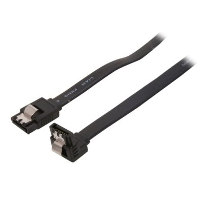 Liblad Sata Cable 40CM 90 Degree + Straight End