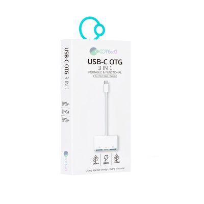 COTECi USB-C OTG 3in1 - 33018