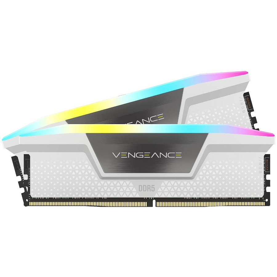 CORSAIR VENGEANCE RGB DDR5 6400MHZ 32GB White