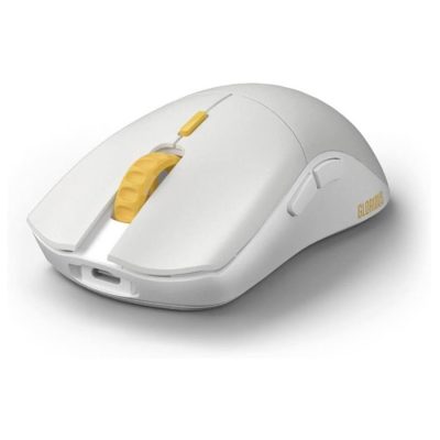 Glorious Series One PRO Wireless MouseGenos-Grey/Gold-Forge