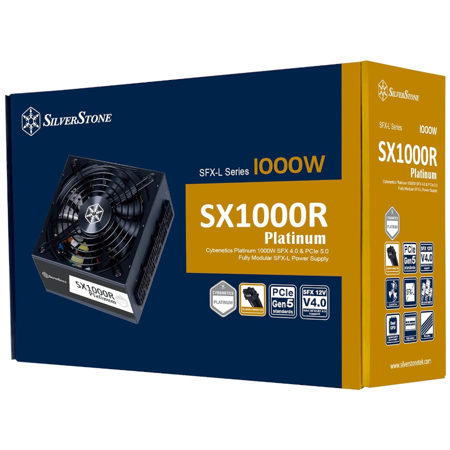 Silverstone SX1000R-PL 1000w 80 PLUS Platinium SFX-L Power Supply
