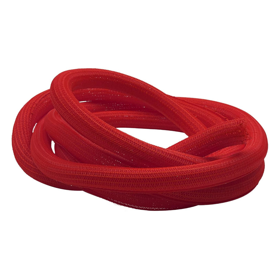 electriduct Self closing braided wrap Red