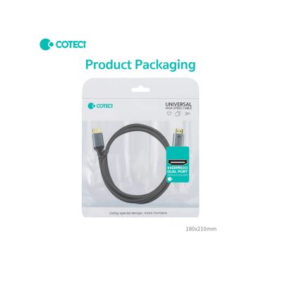COTECi HDMl to HDMI 4k high-definition video cable 2m - 87102
