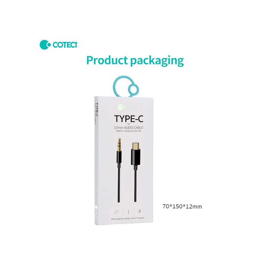 COTECi TYPE-C to 3.5mm audio cable - CS8856