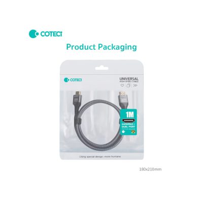 COTECi HDMl to HDMI 8k high-definition video cable 1m - 87105