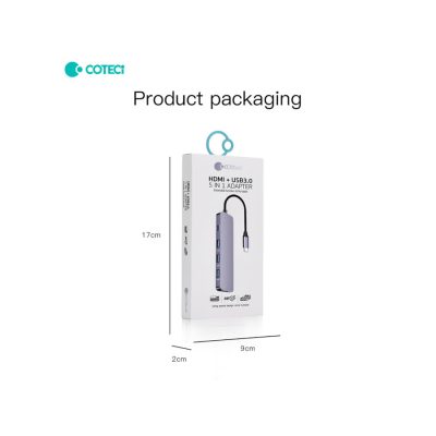 COTECi HDMI 5in1 HUB - MB1083