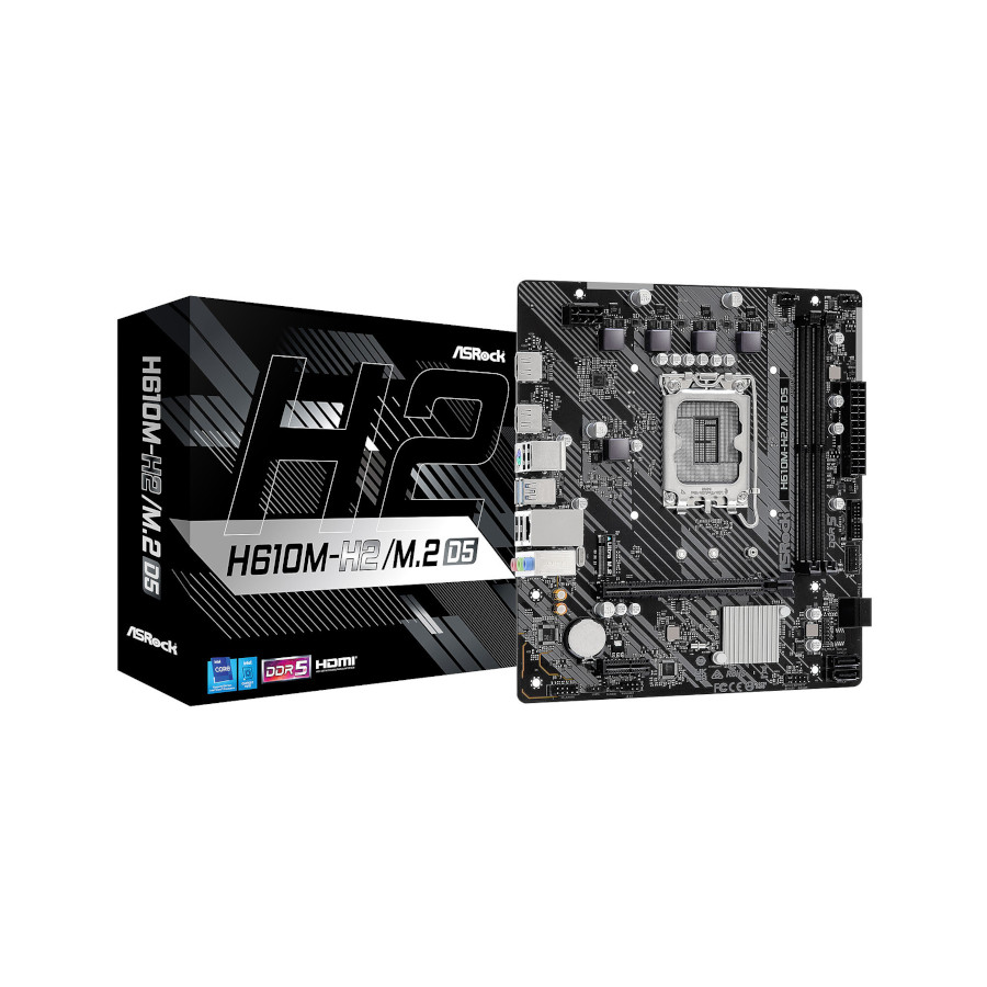 Asrock H610M-H2/M.2 DDR5 Gaming Motherboard