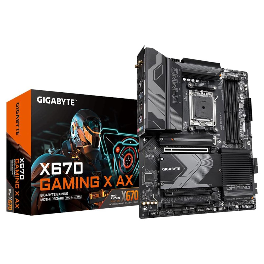 Gigabyte X670 Gaming X AX WIFI AM5 ATX DDR5 Motherboard