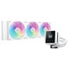 Deepcool MYSTIQUE 360 A-RGB AIO Cooler With LCD Display - White