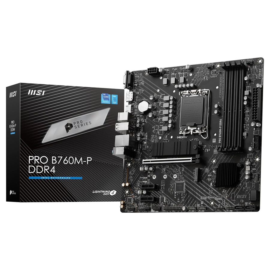 MSI PRO B760M-P DDR4 MOTHERBOARD