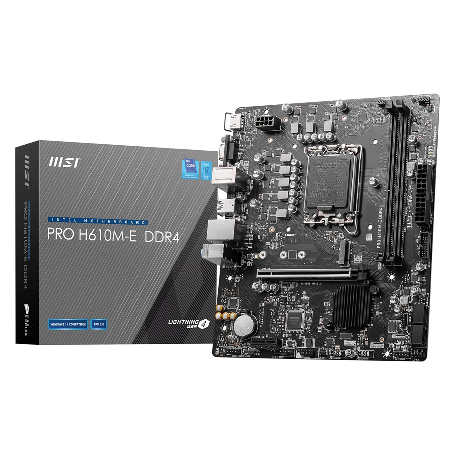 MSI PRO H610M-E DDR4 MOTHER BOARD