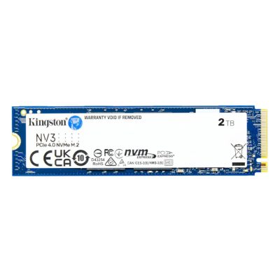 Kingston NV3 2TB M.2 SSD NVME PCIE GEN4 6000MB/S