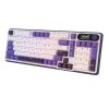 Royal Kludge RKS98 BlackBerry Mechanical Keyboard - Brown Switch - Wired, Bluetooth, Wireless 2.4G - Arabic English