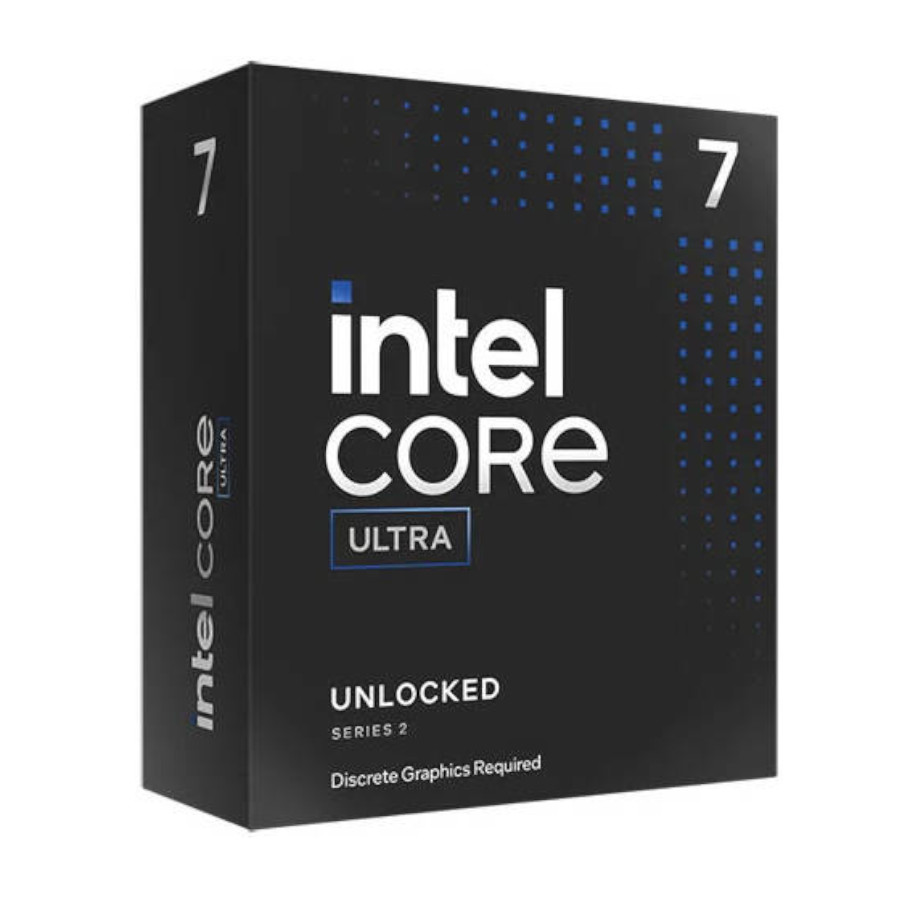 Intel Core Ultra 7 265kf CPU Box without Cooler