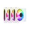 PANDORA PACK OF 3 A-RGB FAN -WHITE