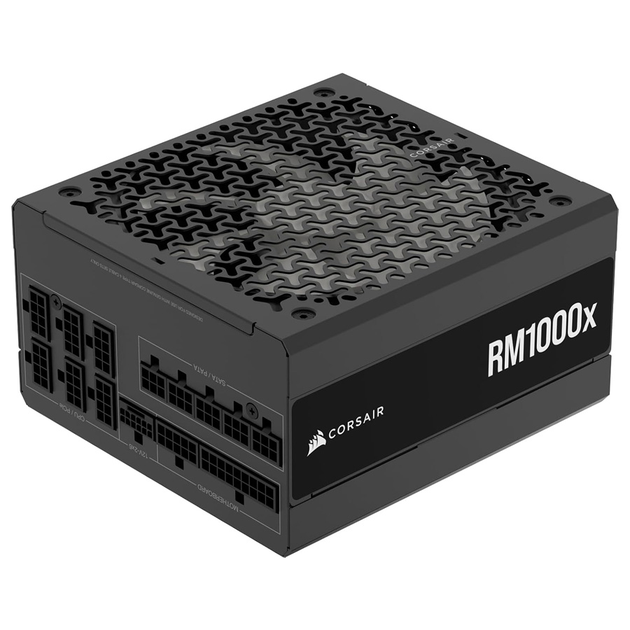 CORSAIR RM1000x Fully Modular ATX Power Supply with Low Noise – ATX 3.1 Compliant – PCIe 5.1 Support