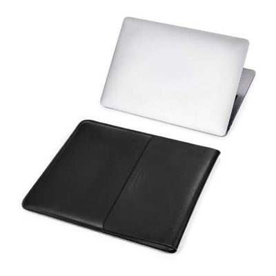 COTECi Macbook multifunction leather liner bag（16 inch）Black - MB1088-BK