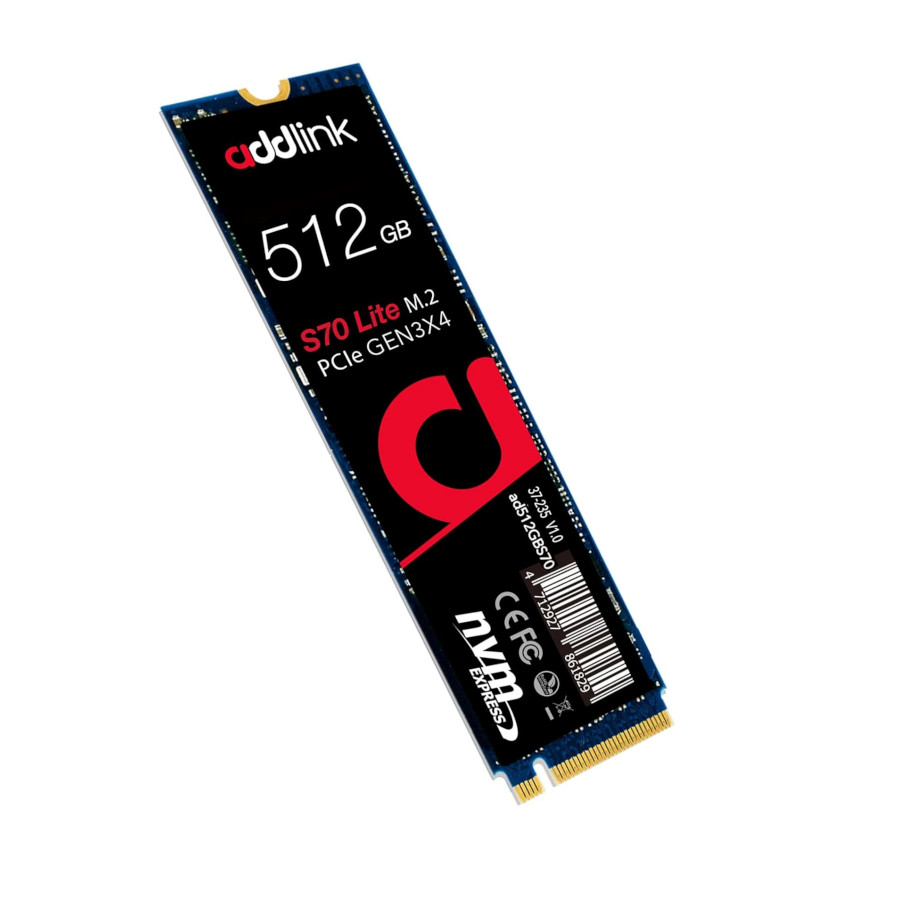Addlink S70 Lite 512GB M.2 PCIE Gen3 NVME SSD