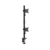 Liblad Vertical Dual Monitor Arm Stand L-MA-2RV-X - Stack Two Monitors