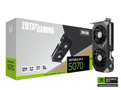 ZOTAC GAMING GEFORCE RTX 5070 TWIN EDGE 12GB GDDR7