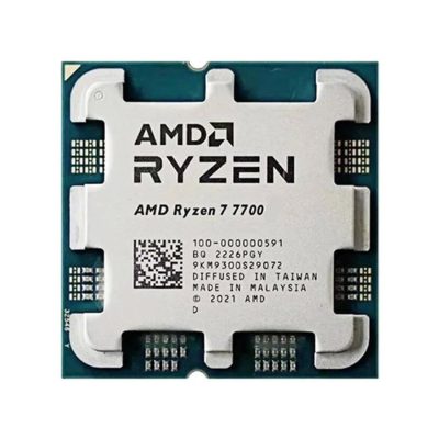 AMD CPU Desktop Ryzen 7 8C/16T 7700 Tray CPU with integrated graphics