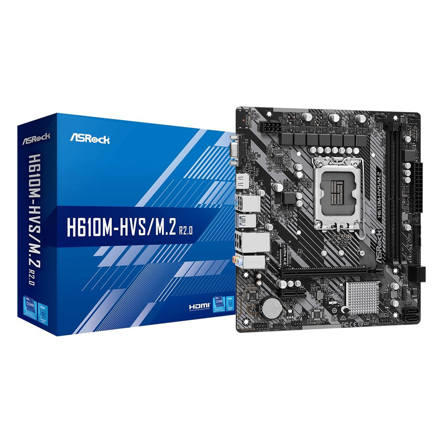Asrock H610M-HVS/M.2 DDR4 Gaming Motherboard