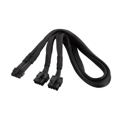 Silverstone PP12-EPS 2 x EPS 8 pin (PSU) to 12 pin (GPU) power cable