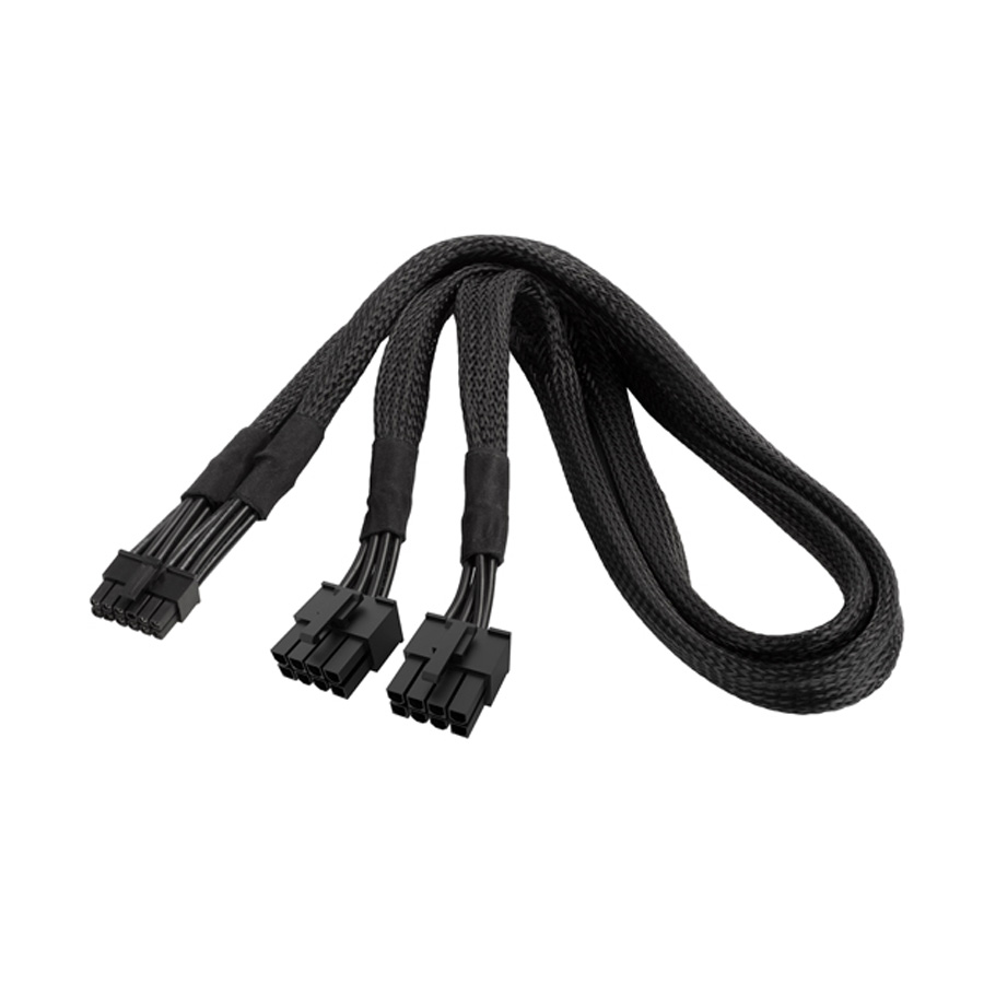 Silverstone PP12-EPS 2 x EPS 8 pin (PSU) to 12 pin (GPU) power cable