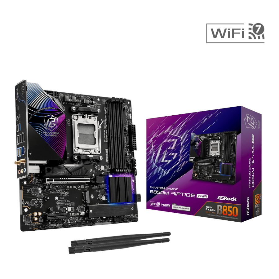 ASROCK B850M RIPTIDE WIFI D5 Motherboard