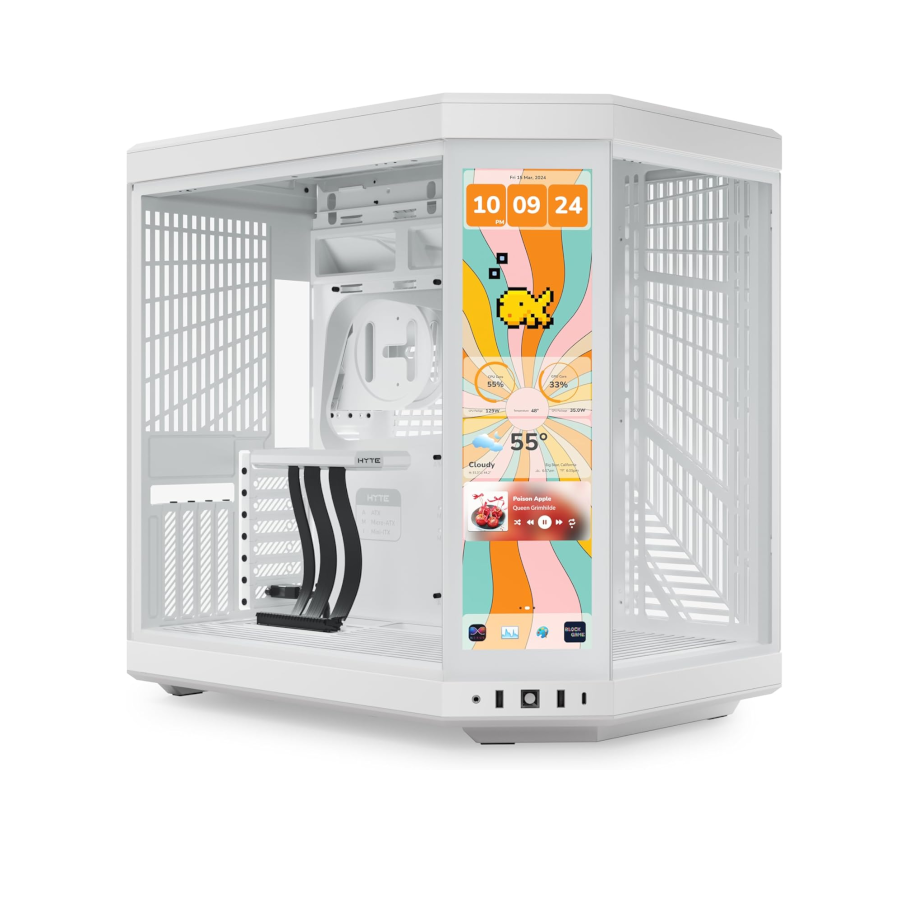 HYTE Y70 TOUCH CREEN INFINITE CASE FULL WHITE