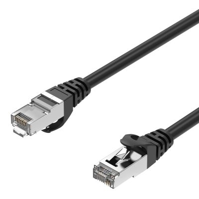 Liblad CAT8 SFTP Ethernet Cable Metal Ends Black - 20 meters