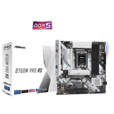 ASRock B760M Pro RS DDR5 Gaming Motherboard