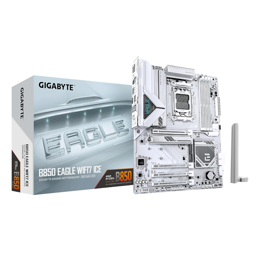 GIGABYTE B850 Eagle Wifi ICE Gaming Motherboard