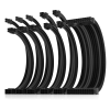 Asiahorse 6 kit cable extension set Double CPU Black Grey 24PIN*1+(6+2)PIN*3+(4+4)PIN *2